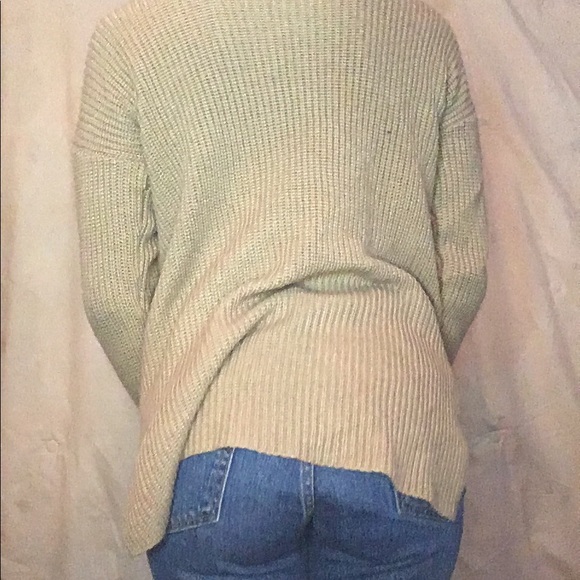 Cream knit sweater - Picture 3 of 4